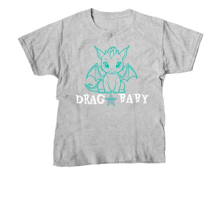 Drag Baby, a Sport Grey Youth Unisex Tee