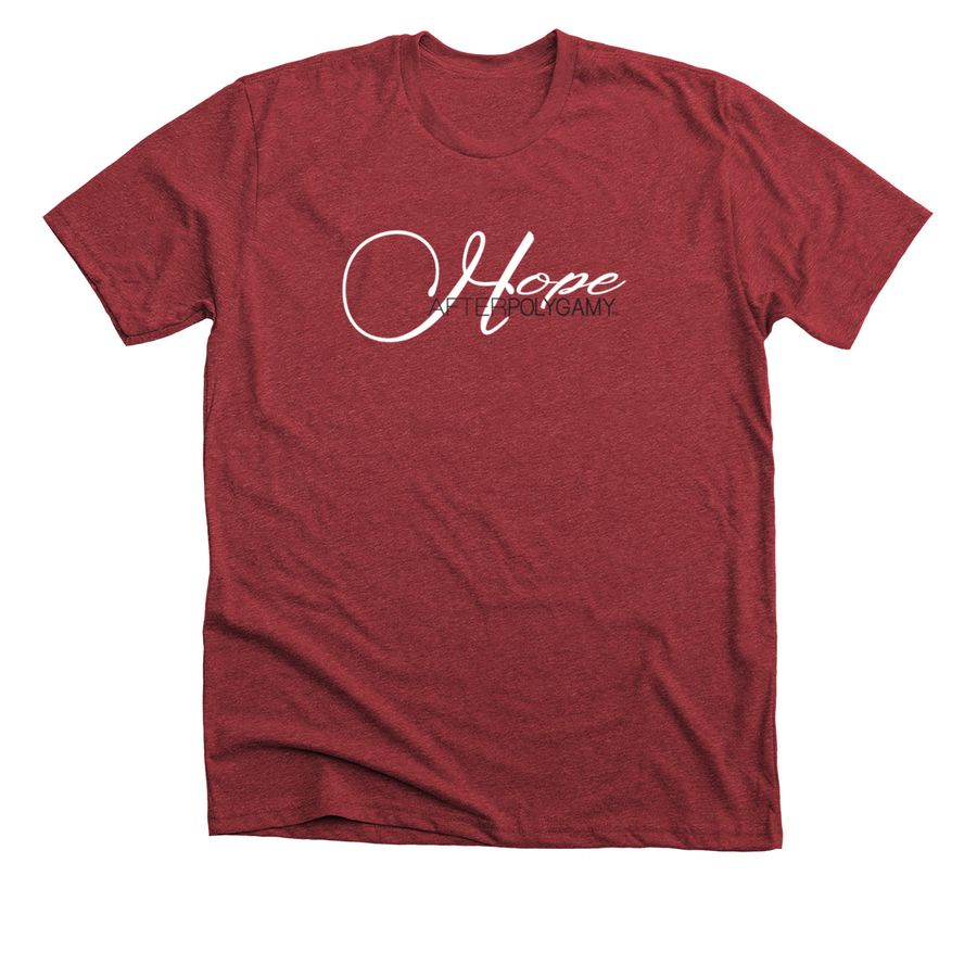 Hope After Polygamy, a Heather Canvas Red Premium Unisex Tee