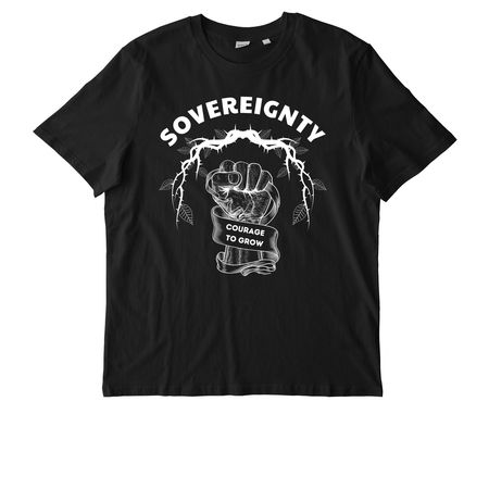 Food Sovereignty - Organic Cotton / Eco Tees, a Black Stanley/Stella Unisex Creator 2.0 Tee