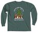Hark the Happy Beagles Sing, a Blue Spruce Comfort Colors Long Sleeve Tee