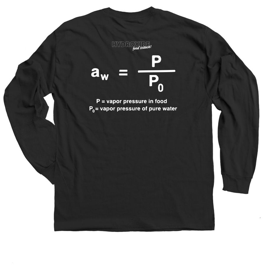 Water Activity Tank, a Black Classic Long Sleeve Tee (back-view)