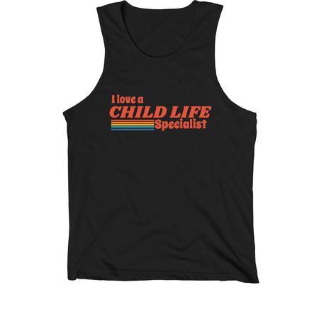 I love a CLS - Retro, a Black Premium Cotton Tank