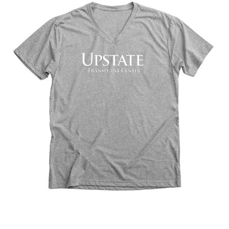 Full Bloom, a Athletic Heather Premium V-Neck Tee