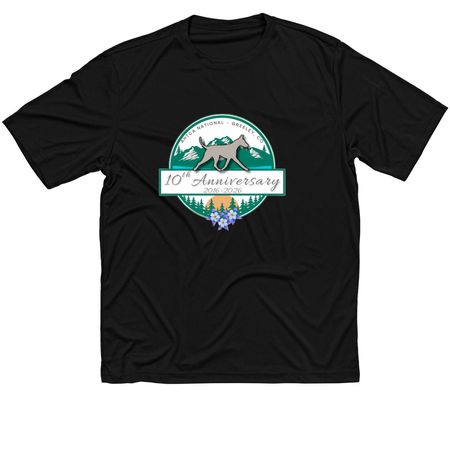 10th Anniversary Performance Shirts&nbsp;, a Black Classic Performance Tee
