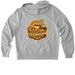 Roam & Refuel Vintage Coffee Adventure Hoodie, a Granite Grey Heather Allmade Organic French Terry Zip Up Hoodie (back-view)