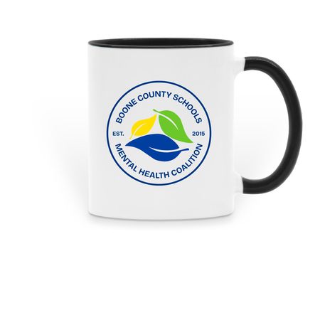 Mugs, a Black Two-Tone Ceramic Mug