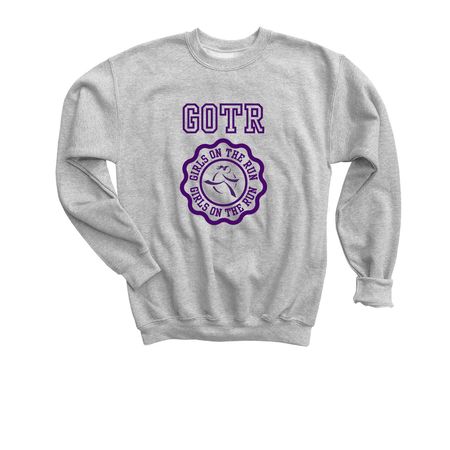Girls on the Run&nbsp;, a Sport Grey Youth Crewneck Sweatshirt