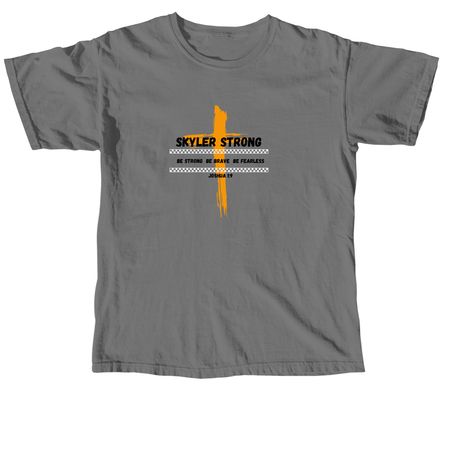 SKYLER STRONG, a Grey Comfort Colors Unisex Tee