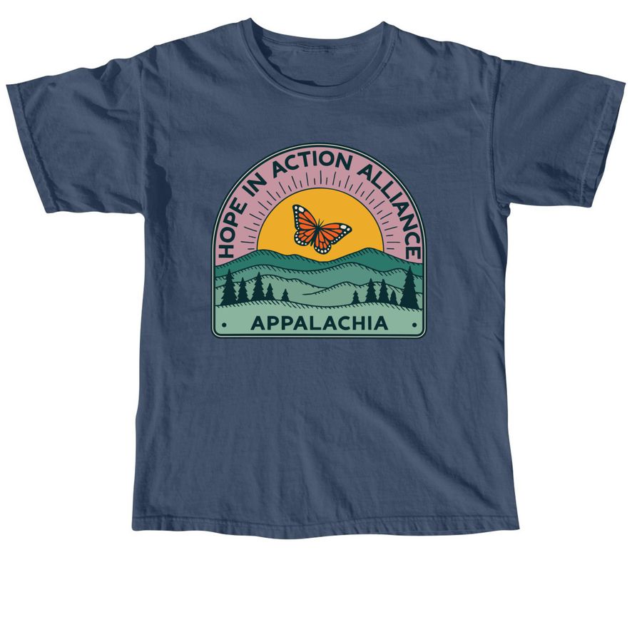 HIAA Logo Merch, a Midnight Comfort Colors Unisex Tee