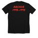 ARCADE 1993-1995 Stephen Pearcy Band TFE&nbsp;, a Solid Black Blend Premium Unisex Tee (back-view)