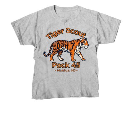 Tigers Den 7, a Sport Grey Youth Unisex Tee
