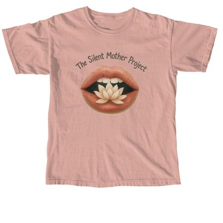 Silent Strength Tee, a Peachy Comfort Colors Unisex Tee