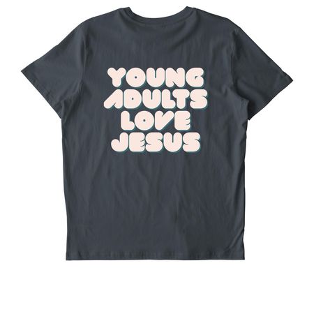 Young Adults, a India Ink Grey Stanley/Stella Unisex Crafter Tee