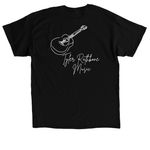 Tyler Rathbone Music Shirts and Hoodies, a Black Classic Unisex Tee (back-view)
