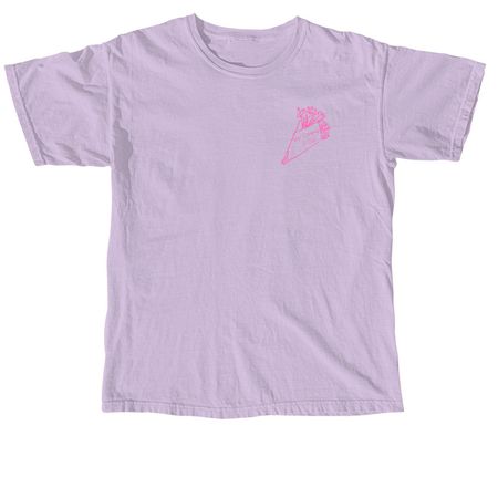 Her Campus at TCNJ - Mirror, a Orchid Comfort Colors Unisex Tee