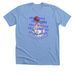 Pro choice & pro carbs: the full design, a Heather Carolina Blue Premium Unisex Tee