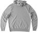 Knee High - Star Sweatshirt, a Granite Grey Heather Allmade Organic French Terry Pullover Hoodie (back-view)