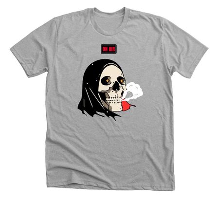 ?ON AIR: Silent Predator Protocol?, a Athletic Heather Premium Unisex Tee