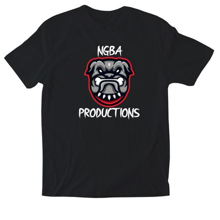 NGBA Productions, a Black Softstyle Cotton Tee