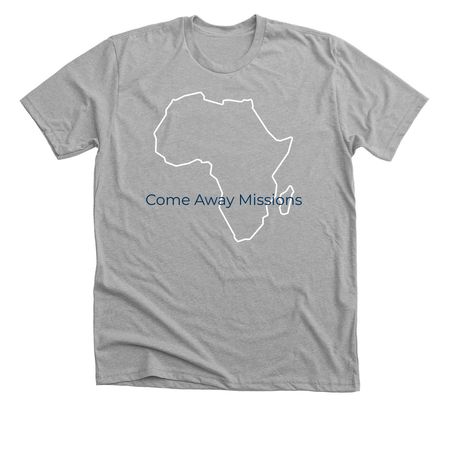 Tip a shirt for Rwanda, a Athletic Heather Premium Unisex Tee