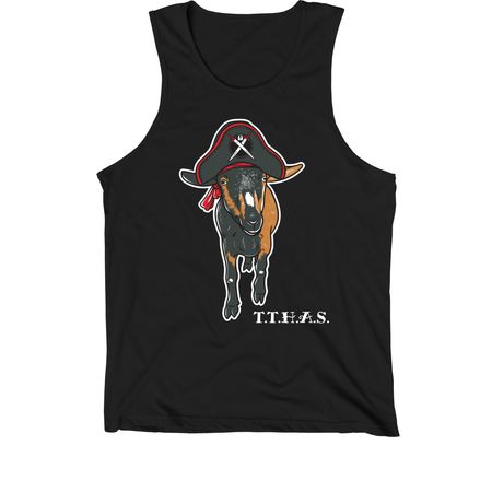 T.T.H.A.S., a Black Premium Cotton Tank