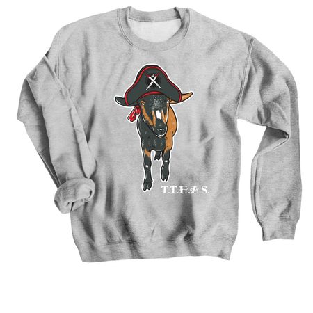 T.T.H.A.S., a Sport Grey Crewneck Sweatshirt