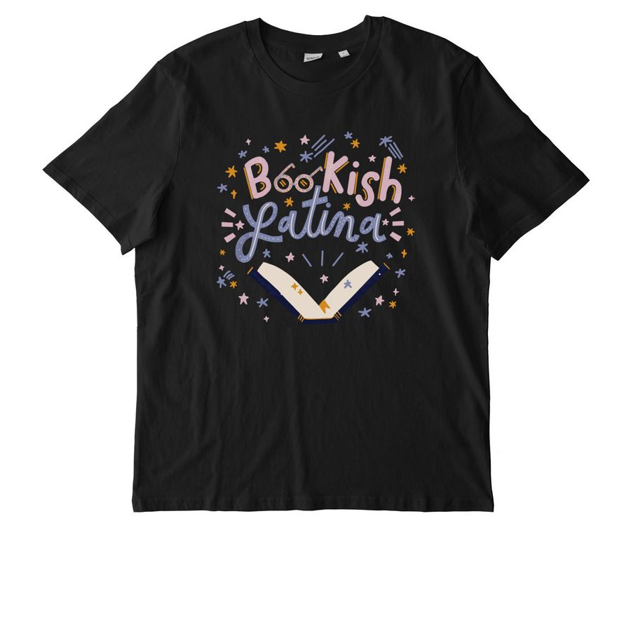 Bookish Latina, a Black Stanley/Stella Unisex Creator 2.0 Tee