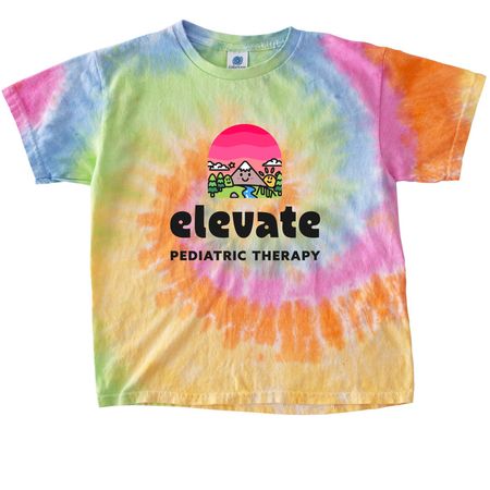 Standard Logo, a Eternity Youth Tie Dye Tee
