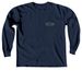 Devil's Lake Pocket/Back Shirt (Sand), a True Navy Comfort Colors Long Sleeve Tee