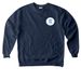LVHS Small Circle Logo&nbsp;, a True Navy Comfort Colors Crewneck Sweatshirt