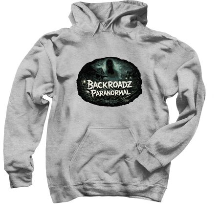 Backroadz Paranormal Shirt Logo 2, a Sport Grey Pullover Hoodie