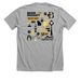 Brenau Community T-shirt, a Athletic Heather Premium Unisex Tee (back-view)