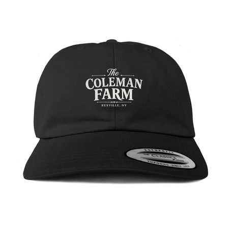 Coleman Farm Hat, a Black Printed Classic Baseball Cap
