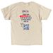 Prevention Today Apparel&nbsp;, a Sand Classic Unisex Tee (back-view)