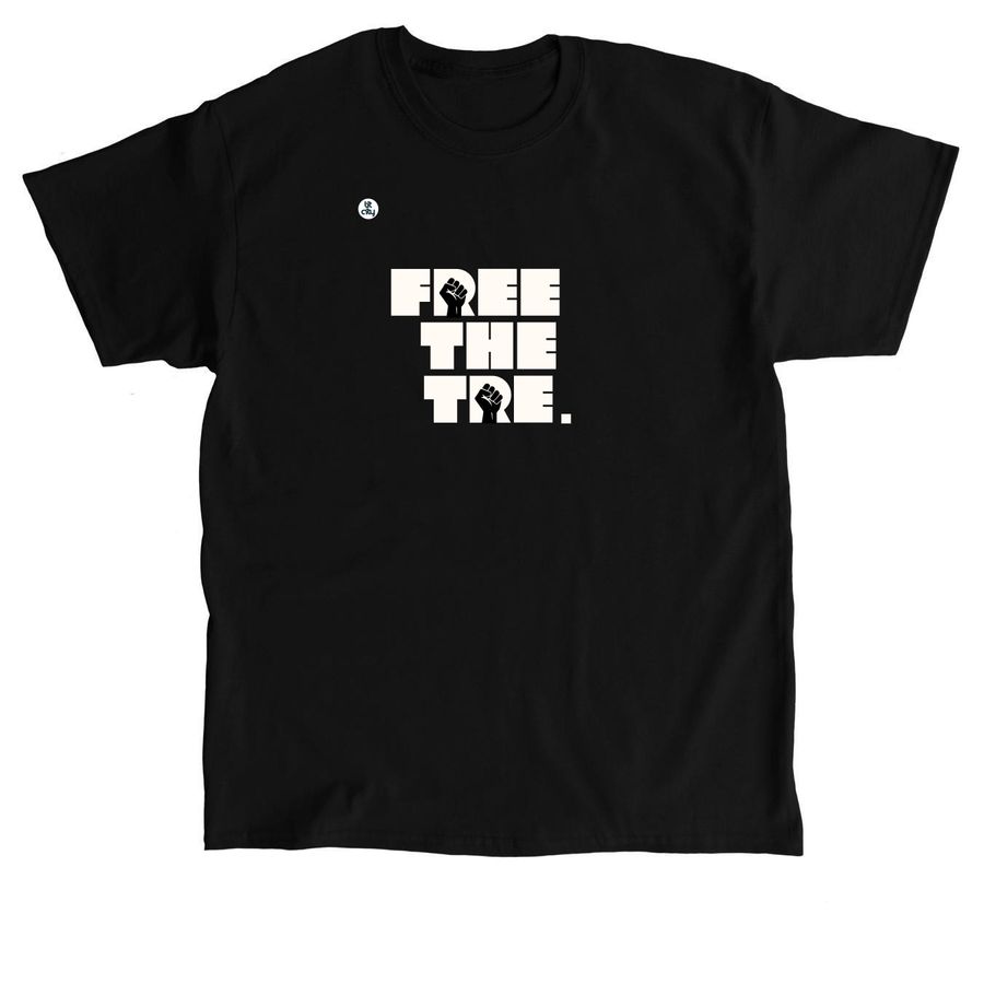 "Free the Tre" Ts, a Black Classic Unisex Tee