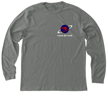 Lewis Ski Club - Winter Apparel, a Deep Heather Premium Long Sleeve Tee
