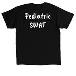 Pediatric SWAT Team, a Black Classic Unisex Tee (back-view)