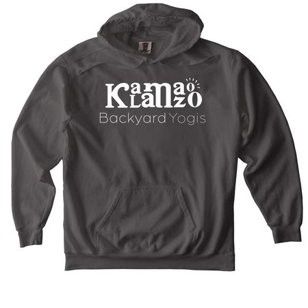 Support a Dedicated Kalamazoo Member in Need, a Pepper Comfort Colors Pullover Hoodie