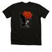 Evil Hawk, a Solid Black Blend Premium Unisex Tee