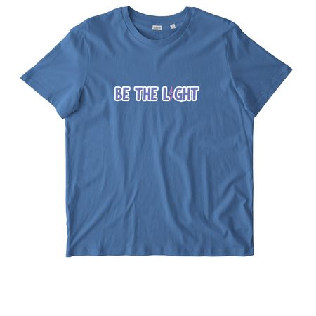 Be the Light!!, a Bright Blue Stanley/Stella Unisex Crafter Tee