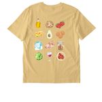 All Foods Fit, a Nispero Stanley/Stella Unisex Creator 2.0 Tee (back-view)