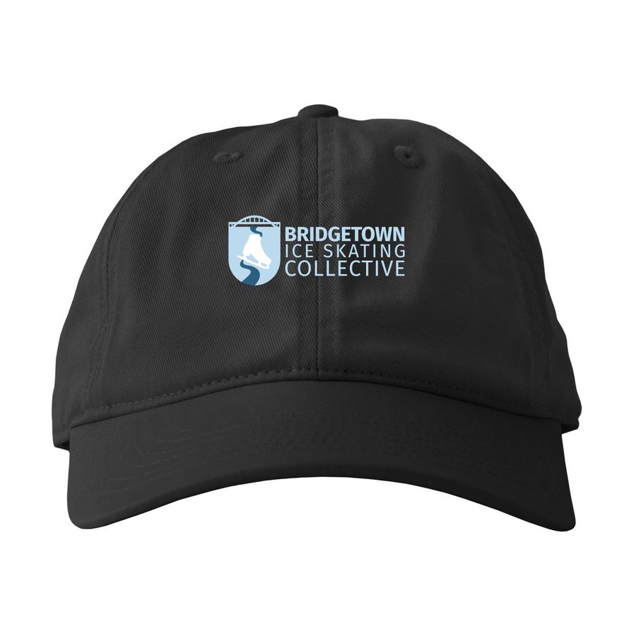 BISC Light Logo, a Black Printed Eco Baseball Cap