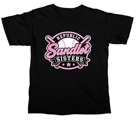 Sandlot Sisters Shirts & Hoodies Adult&Youth, a Black Comfort Colors Unisex Tee