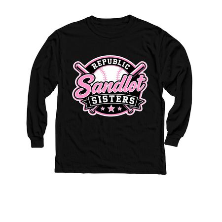 Sandlot Sisters Shirts & Hoodies Adult&Youth, a Black Youth Long Sleeve Tee