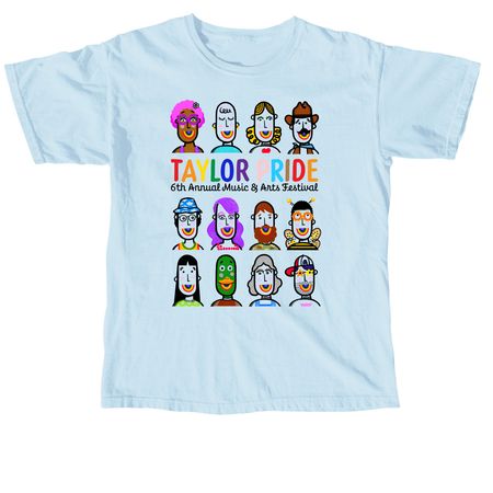 2026 Pride T - Comfort Colors, a Chambray Comfort Colors Unisex Tee