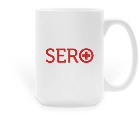 Sero Project Logo Mug, a White Large Coffee Mug