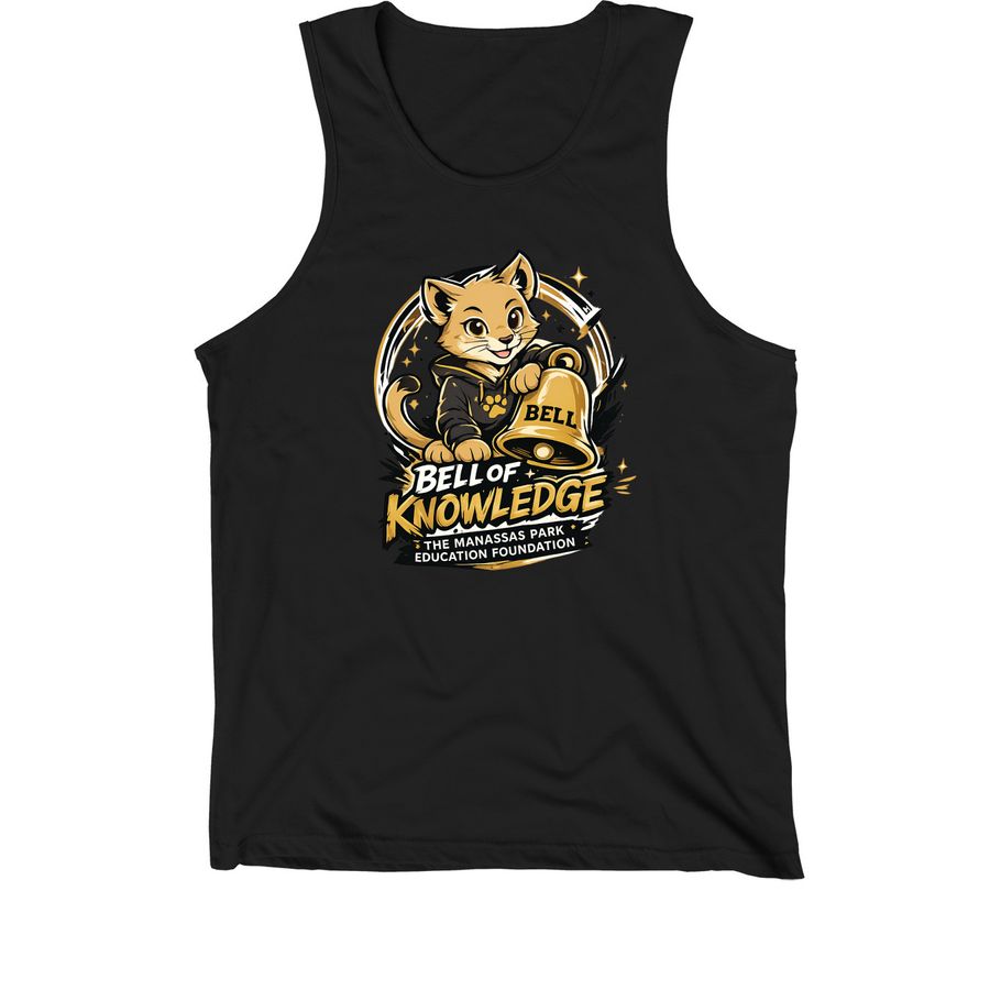 Cougar Kids, a Black Premium Cotton Tank