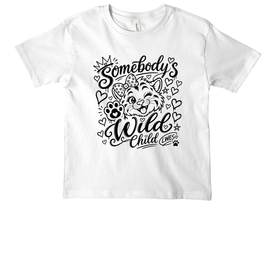 Willow, a White Youth Heavyweight Tee