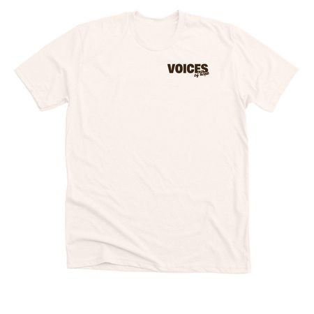 Voices of Hope SAND, a Heather Natural Premium Unisex Tee