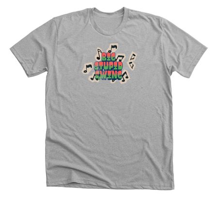 Big, Stupid, Jazz&nbsp;, a Athletic Heather Premium Unisex Tee